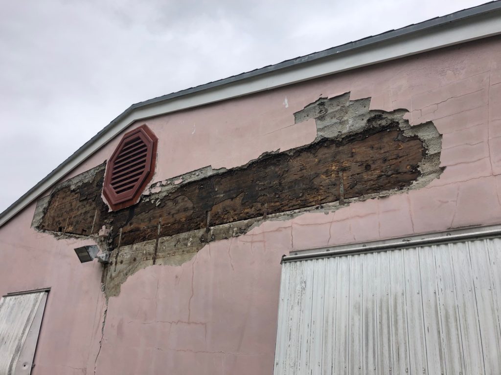 Damaged Stucco